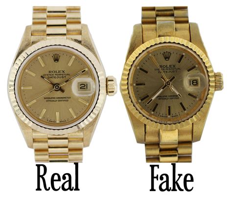 fake presidential rolex vs real